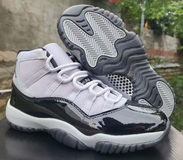 Air Jordan 11 Retro Black White - Click Image to Close